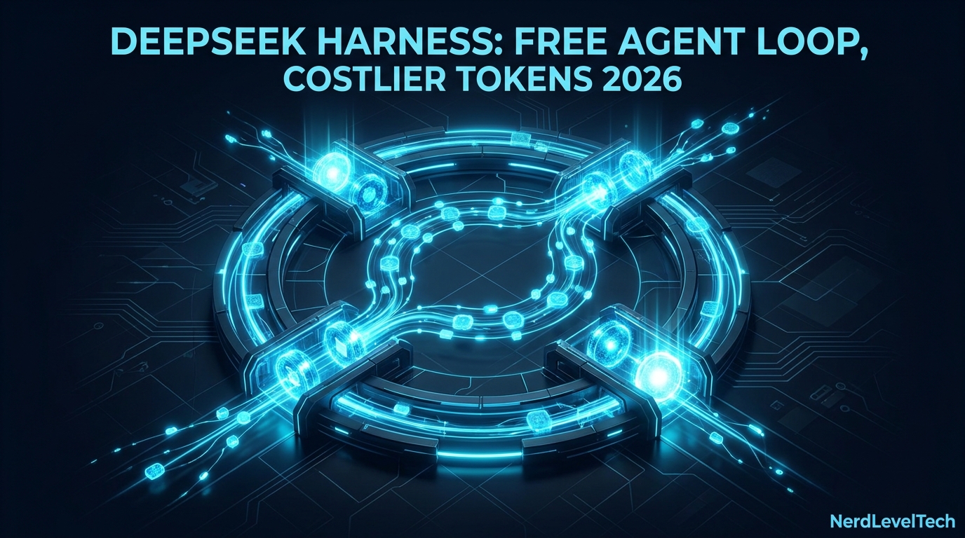 DeepSeek Harness: Free Agent Loop, Costlier Tokens 2026