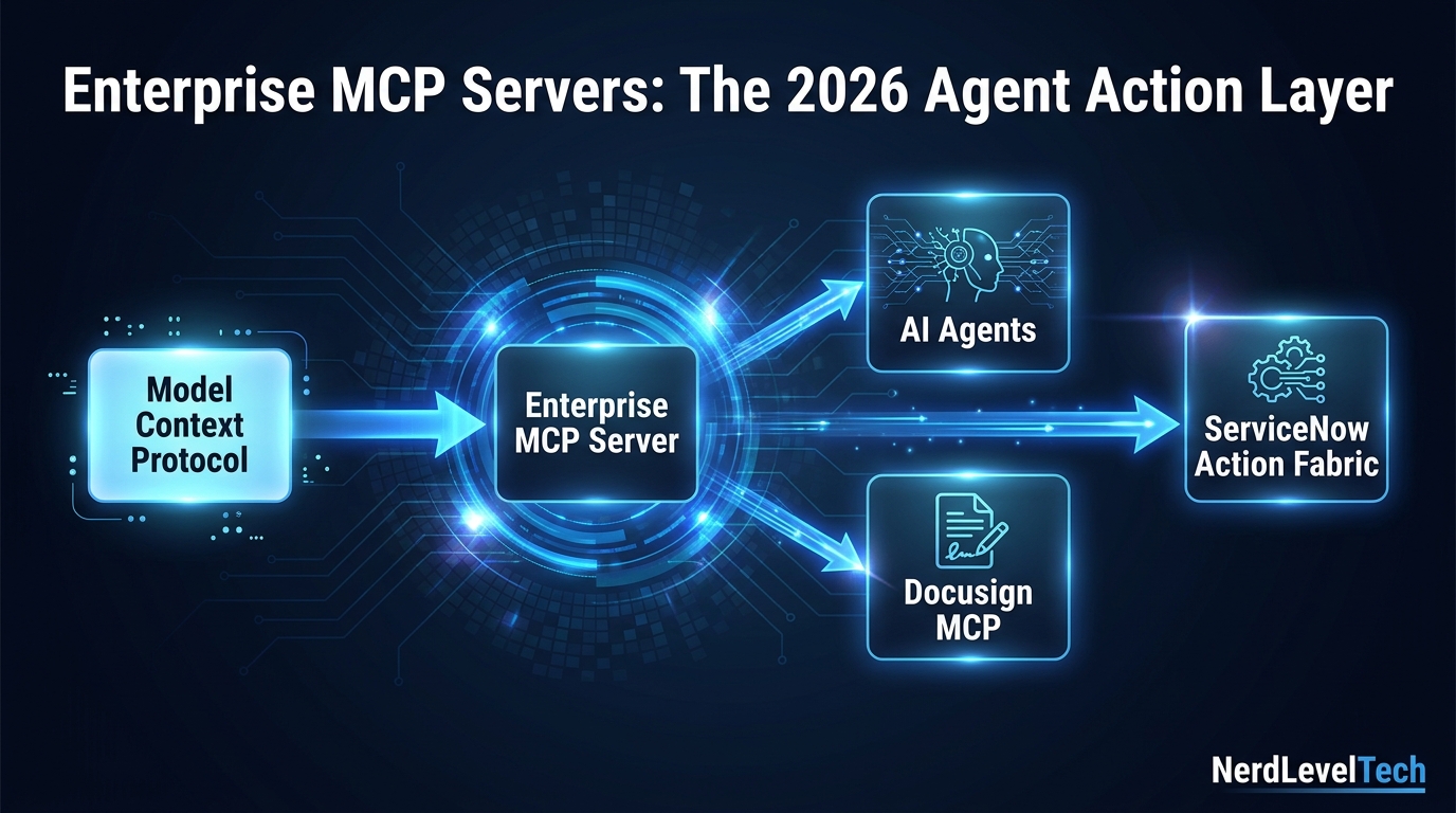 Enterprise MCP Servers: The 2026 Agent Action Layer